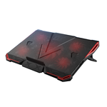 ekit Y4 Crimson Five Fan Laptop Cooling Pad[E-KIT Technology lnc.], , large