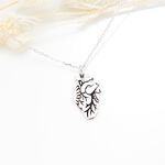 【Angel & Me】生命之心 愛心 心臟 s925 純銀 項鍊 生日 禮物, , large