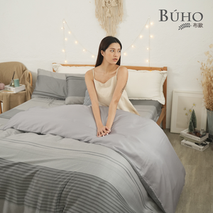 BUHO《漉漉閒室》台製300織100%TENCEL純天絲™床包枕套三件組-雙人
