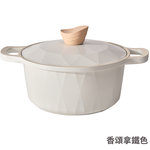 【Korea King】Crystal Ceremic Coated Non-Stick Pot with Glasslid 24cm, , large