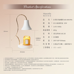 Maxcelia 瑪莎利亞｜白羽柔光融蠟燈｜MX-0050CW6, , large