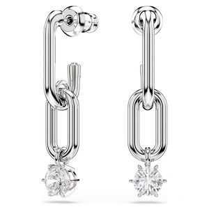 SWAROVSKI 施華洛世奇 Constella 閃耀星光水晶垂墜式耳環(5728584)