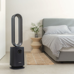 [SunRise 陽昇數位] 淨好扇 冷暖 空氣清淨機 風扇 三機一體 灰色 - Le idea 樂德兒, , large