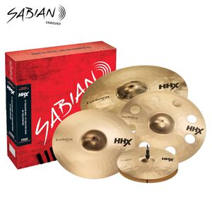 SABIAN HHX Evolution 套鈸組 贈18吋O-ZONE CRASH (15005XEBP)【敦煌樂器】