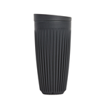 【Huskee】 Reusable Coffee Cup : HuskeeOriginal  8oz Natural (cup&lid) , , large
