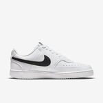 Kixpress-Nike W Court Vision Lo NN 女 休閒鞋 經典 復古 皮革 簡約 白 黑 [DH3158-101], , large