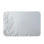 【Monster】 Soft Diatomaceous Earth Absorbent Mat – Shadow of Water Series (60x40cm) – Silver Blue, , large