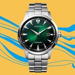 CITIZEN 星辰 限量 情人節推薦款 黑潮再現機械錶-41mm NK0007-88X, , large