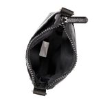 |快速出貨|Lesportsac 3-Zip Crossbody 三層拉鍊斜背包 手機包/ 亮面黑, , large