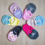 [Kaimei Cotton] 16 pairs of random excellent MIT Taiwan made cat invisible socks non-slip breathable, , large