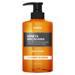 [巨林生化科技]【KUNDAL昆黛爾】HONEY&MACADAMIA Pure Natural Moisturizing Refreshing Body Wash 500ml(CHERRY BLOSSOM), , large