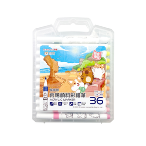 36-Color Acrylic Paint Markers