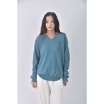 (M) ralph lauren羊毛純羊毛綠色長袖上衣二手衣, , large