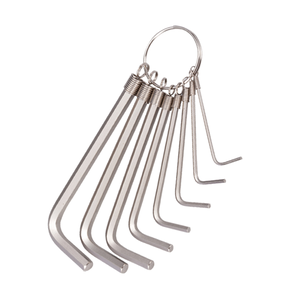 Short Arm On Ring Hex Key Wrench Set