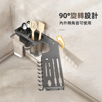 【上手家居】轉角刀架50cm(刀具架/菜刀架/廚房刀架/刀具收納架)-黑色, , large