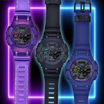 CASIO 卡西歐 G-SHOCK 科幻系列 藍芽手錶 GA-B001CBR-1A, , large