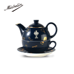 MICHELIN Bibendum Interesting Life Mother and Child Teapot Afternoon Tea Set ML-20311, , large