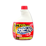 [日日好物]日本第一石鹼-浴廁免刷洗強效除霉去污鹼性濃密泡沫噴霧清潔劑補充瓶400ml/紅瓶(馬桶洗滌劑替換瓶,浴室磁磚縫隙除水漬,淋浴間矽利康防垢), , large