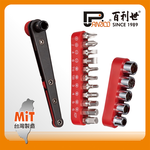 17pcs Mini Ratchet Bit & Socket Set, , large