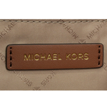 Michael Kors Jaycee 金字塗層帆布拉鍊口袋中款後背包/香草白, , large