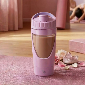 Electric Self-Stirring Protein Shaker Bottle
