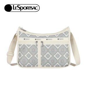 |快速出貨|Lesportsac Deluxe Everyday Bag 經典斜背包/ 大馬士革窗花