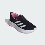 Kixpress-Adidas Cloudfoam Move Lounger 女 運動休閒鞋 懶人鞋 舒適 黑 粉紅 [ID6516], , large