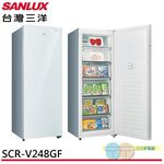SANLUX 240L Fan-Type Inverter Freezer SCR-V248GF, , large