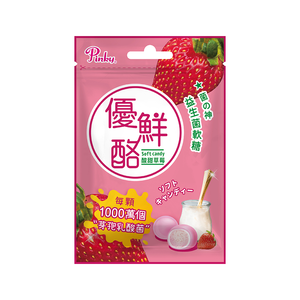 【五洲生醫】Pinky優鮮酪益生菌軟糖(草莓夾鏈包) - (25g/12入)