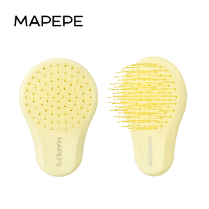 【千康購物網】Mapepe 不糾結順髮梳(攜帶型)-檸檬牛奶
