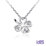 [ides愛蒂思] 幸運相伴。品牌精選歐風設計鑽石項鍊/幸運草, , large