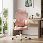 【AOTTO】3D頭枕網布升降可掛衣加厚腰靠女神電腦椅KOC-209P), , large