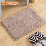 【G+居家】回型加厚記憶綿毛絨彈力吸水地墊40x60公分(止滑墊/防滑墊/衛浴墊/玄關墊), , large