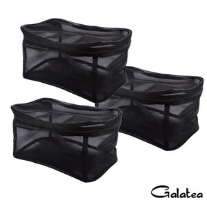 【Galatea葛拉蒂】可透視萬用收納網格袋(大）3入組
