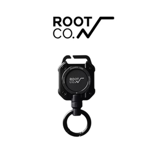 【Leo手機周邊專賣店】ROOT CO. 360度正方形多功能登山扣 / MAG REEL SQR. / 黑色