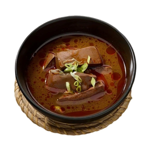 Spicy duck blood