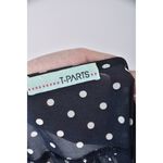 (S) t parts點點藍色長袖上衣二手衣, , large
