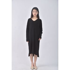 (XL) rekayyatv領黑色洋裝二手衣