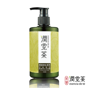 [茶寶]潤覺茶 茶樹綠茶輕感淨化茶籽沐浴露 350ml