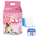 【咪咪購物】咕沛日常 寵物尿布墊 S輕薄X100片X4包, , large