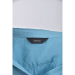 (L) 【金莎私服】initialV領藍色長袖上衣二手衣, , large