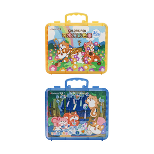 【PENROTE 筆樂】柴語錄36色水洗彩色筆 藍