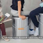 【this-this】日本渡邊金屬｜OBAKETSU 手工製凳子儲物桶 M, , large