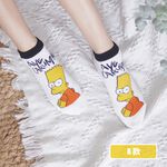 [Kaimei Cotton Industry] 12 pairs of sets, random and excellent, made in Korea, pure cotton fine needle Korean style style socks - American style Kaimei Cotton Industry, , large