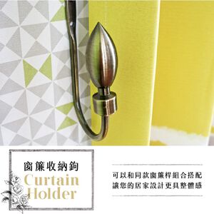 【Colors】窗簾收納鉤 掛鉤 綁帶 小馬尾 造型 窗簾配件 居家 收納 窗框 掛飾 可掛衣服 台灣製造