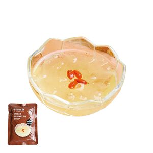 Rock sugar and white fungus soup