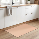 【Monster】 QQ Extra-Thick Oil-Resistant & Anti-Stain Kitchen Mat (80x50cm) – Warm Pink, , large