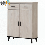 【文創集】凱曼2.7尺二門二抽鞋櫃(客約商品), , large