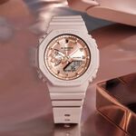 CASIO 卡西歐 G-SHOCK ITZY有娜配戴款 煙燻粉色 粉紅金八角手錶  GMA-S2100MD-4A, , large