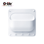 【O-Life】Magnetic wall-mounted storage E style white, , large